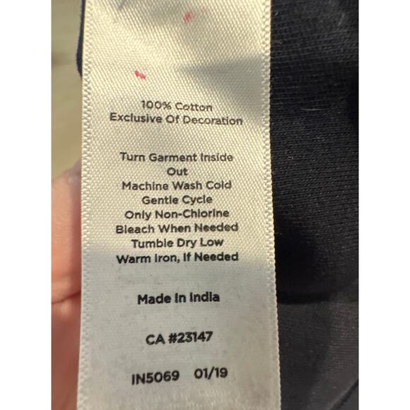 Women’s Talbots Knit Dress with White Appliqué Sleeves. Size Medium - Picture 4 of 4